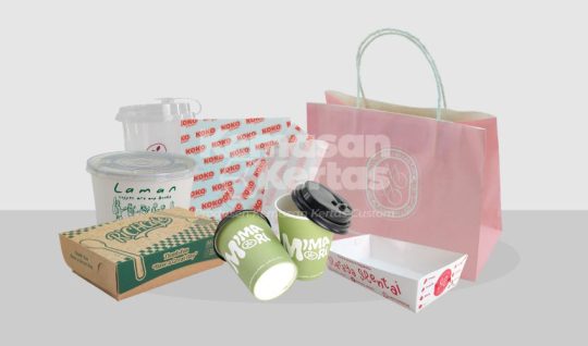 Cetak Kemasan Kertas Custom