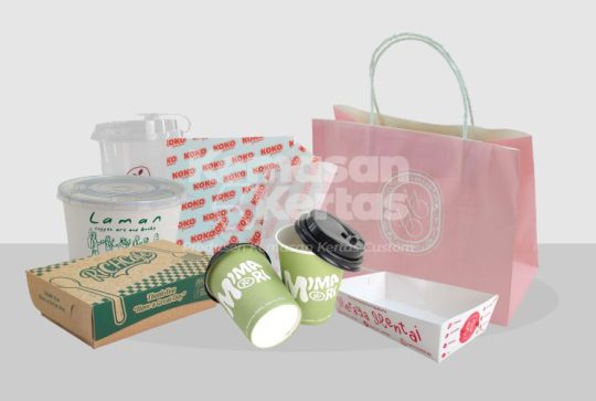 Cetak Kemasan Kertas Custom